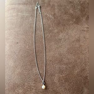 Harley-Davison sterling silver mother of pearl women’s necklace